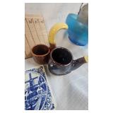 Uranium Compote Dish and Vintage Items