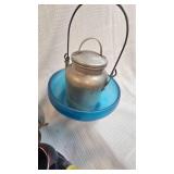 Uranium Compote Dish and Vintage Items