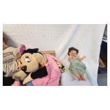 Vintage Stuffies and Mickey Mouse Bounce Ball