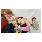Vintage Stuffies and Mickey Mouse Bounce Ball