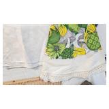Lot of Vintage Tablecloths, runners, napkins, etc