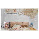 Lot of Lace Hankies, Napkins, Etc