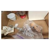 Shelf, Owl S/p, Ballet Figure, Pictures, Etc