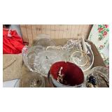 Vintage Ivory Pearl Beaded Clutch, Midcentury, Metal Tea Tray and Etc