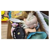 Tiddly Winks, Porcelain Doll Parts, Etc