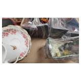 Fenton Mini Epergne, Toy Tin House Accessories and More