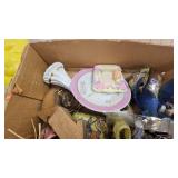 Folk Art Photo Album, Vintage Change Purse, Tonte, Snack Tray