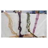 Binocular Case, Baskets, Macrema Style Plant Hangers