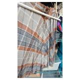 Plaid Skirt, Two Piece-Coat/skirt Set-appears size small not marked