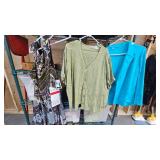 Two Piece Skirt Combo, Tank Dress and Blazer, Sz 16/XL