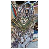Two Piece Skirt Combo, Tank Dress and Blazer, Sz 16/XL