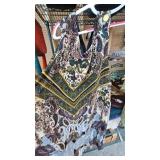 Two Piece Skirt Combo, Tank Dress and Blazer, Sz 16/XL