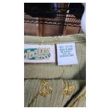 Two Piece Skirt Combo, Tank Dress and Blazer, Sz 16/XL