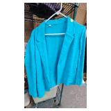 Two Piece Skirt Combo, Tank Dress and Blazer, Sz 16/XL