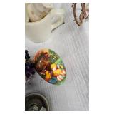 Hand Painted Tray, Block Puzzle Wagon and more