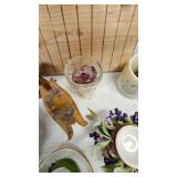 Hand Painted Tray, Block Puzzle Wagon and more