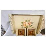 Hand Painted Tray, Block Puzzle Wagon and more