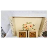 Hand Painted Tray, Block Puzzle Wagon and more