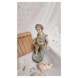 Bisque Porcelain Figurines Lot