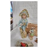 Bisque Porcelain Figurines Lot