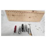 Lot of Knives and Multi Tools as pictured
