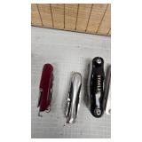 Lot of Knives and Multi Tools as pictured