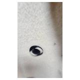 Alorna Wool Pea Coat with Black Accent Piping, Looks to be Large