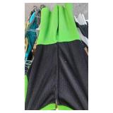 2 Handmade Vintage Dresses-Black/White and Green/Black, appear to be small/medium