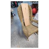 Small Wicker Rocker, Nice Condition