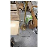 4 Tier Shelf, End Table, and Floor Lamp
