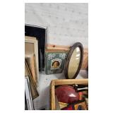 Sanfords Black Ink Wood Box with Vintage Pictures
