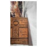 Sanfords Black Ink Wood Box with Vintage Pictures