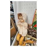 Lot of Vintage Games, Doll, Hat, Totem Cup, Misc