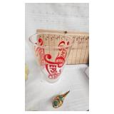 Lot of Vintage Glasses and Vase