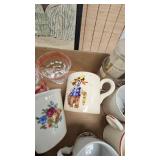Lot of Vintage Glasses and Vase