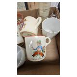 Lot of Vintage Glasses and Vase