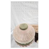 Victorian Banquet Oil Lamp and Hand Painted Lamp