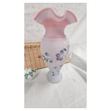 Fenton Hand Painted Periwinkle Blue and Tea Set