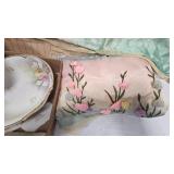 Lot of Decorative Pillow, throw, Dishes