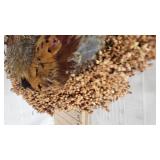Pheasant Feather Decorative Leaf