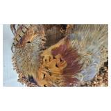 Pheasant Feather Decorative Leaf