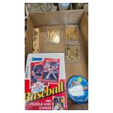 Don Russ 1990 Puzzles/Cards, 23kt Foil Baseball Cards, etc