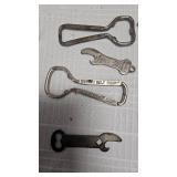 Lot of Several Bottle Openers as Pictured