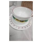 Lot of Corelle Dishes as Shown