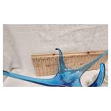 Chalet Glass Bowl, Cast Iron Bank and More