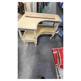 Set of 2 Vintage Corner two tiered Coffee Tables