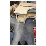 Set of 2 Vintage Corner two tiered Coffee Tables