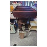 Three Tiered Shelf with Drawer and Easels, and Shelf