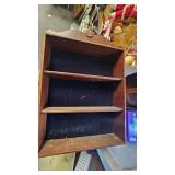 Three Tiered Shelf with Drawer and Easels, and Shelf