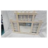 Lot of 4 Vintage Mirrors as Pirctured